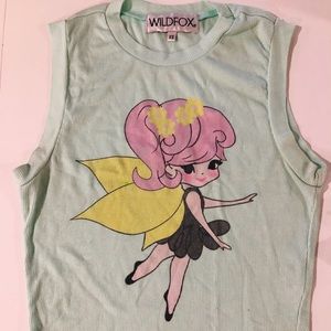 Wildfox Fairy Crop top